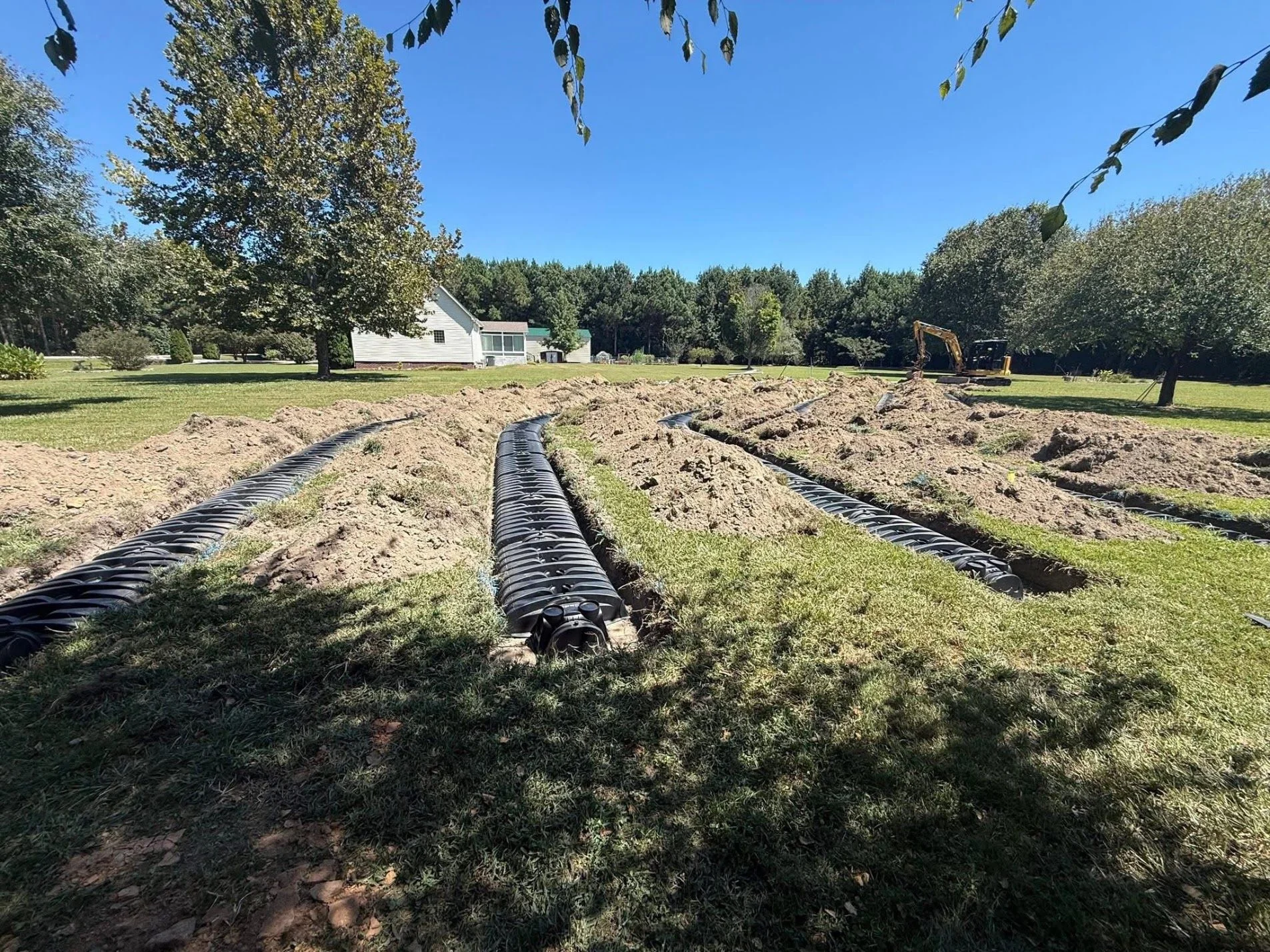 Septic tank installation and repair service